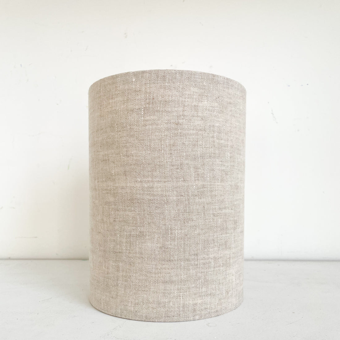 Natural Linen Drum Lampshade