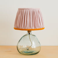 Small Recycled Glass Lamp Base