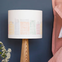Copenhagen Colourful Buildings Drum Lampshade