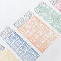 Copenhagen Colourful Buildings Drum Lampshade