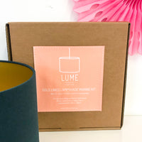 Lampshade Making Kit Gold Lined - large