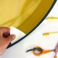 Lampshade Making Kit Gold Lined - large