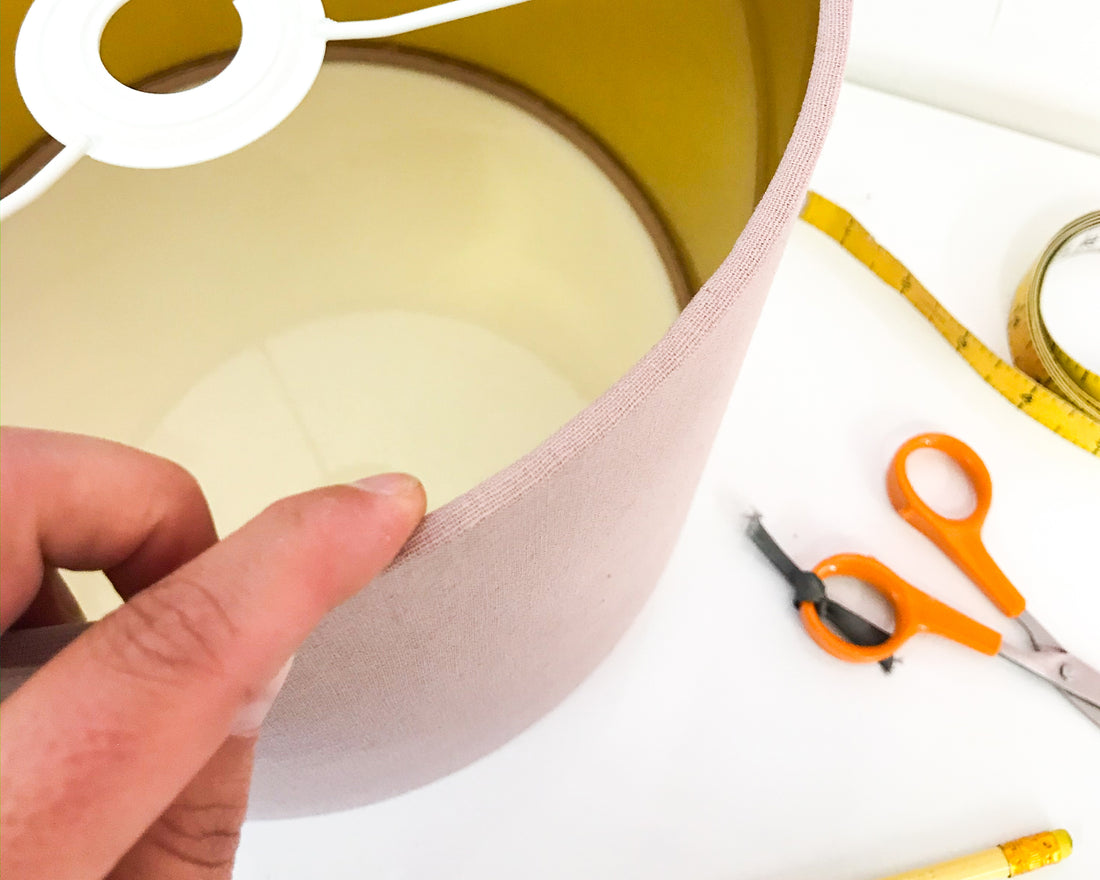 Lampshade Making Kit Gold Lined - medium