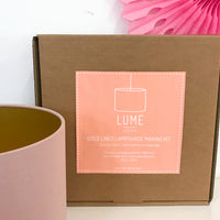 Lampshade Making Kit Gold Lined - medium
