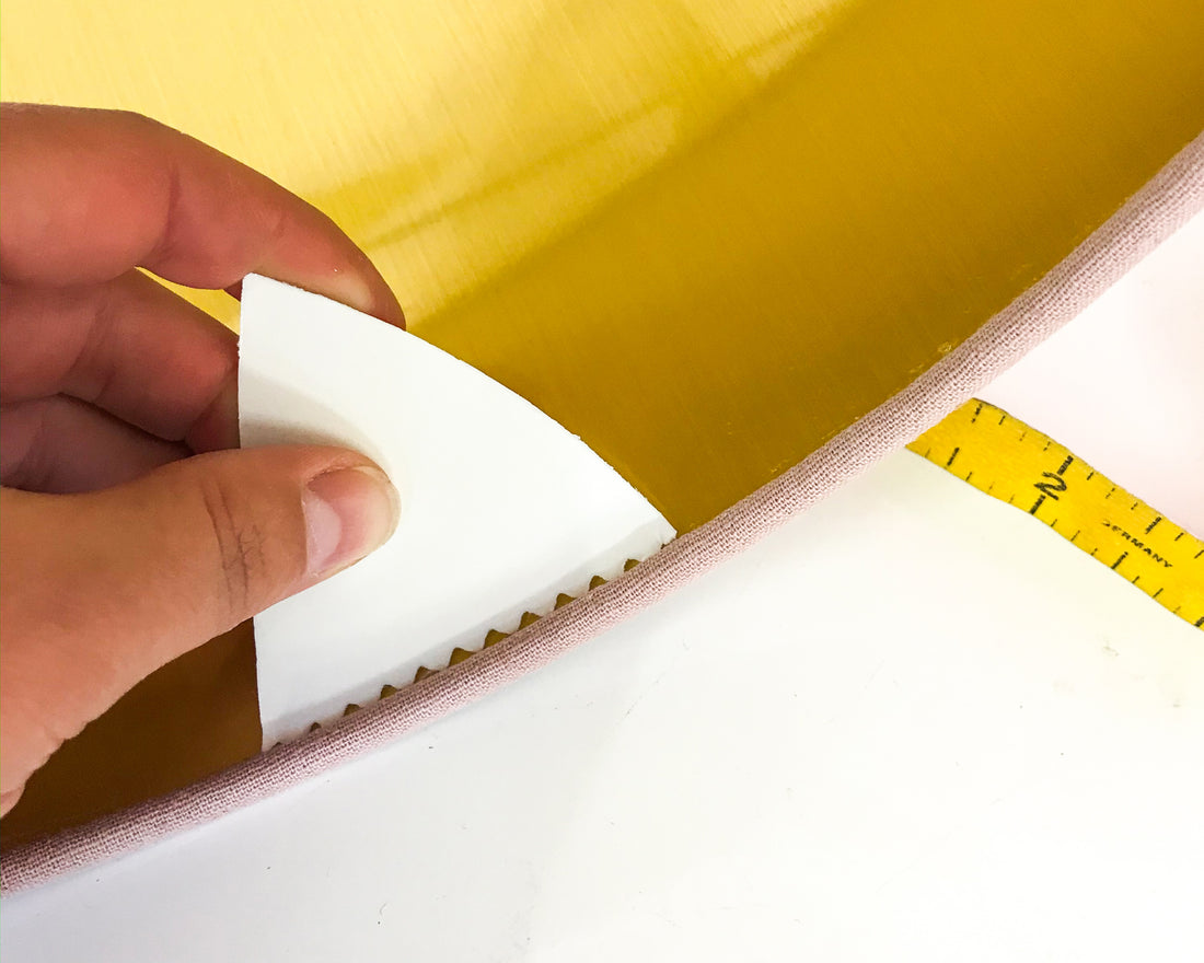 Lampshade Making Kit Gold Lined - medium