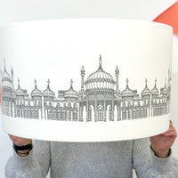 Brighton Pavilion Drum Table Lampshade