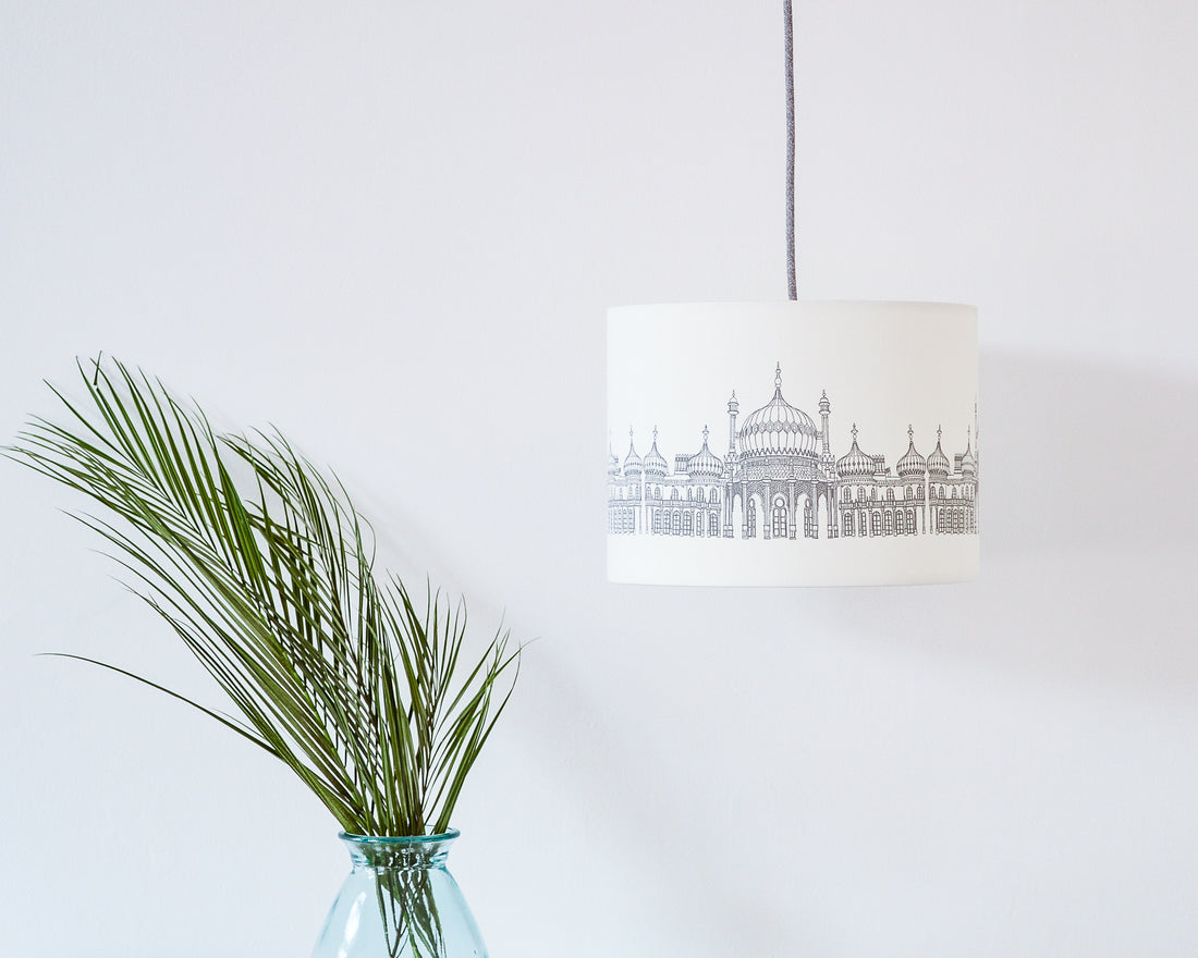 Brighton Pavilion Drum Ceiling Lampshade