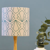 Grey Linen Drum Lamp Shade