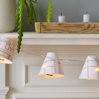 Beach Hut Grey Fairy Lights