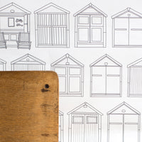 Beach Hut Wallpaper