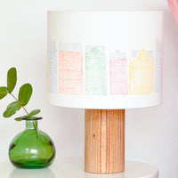 Copenhagen Colourful Buildings Drum Lampshade