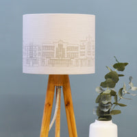 Grey Art Deco Ceiling Lamp