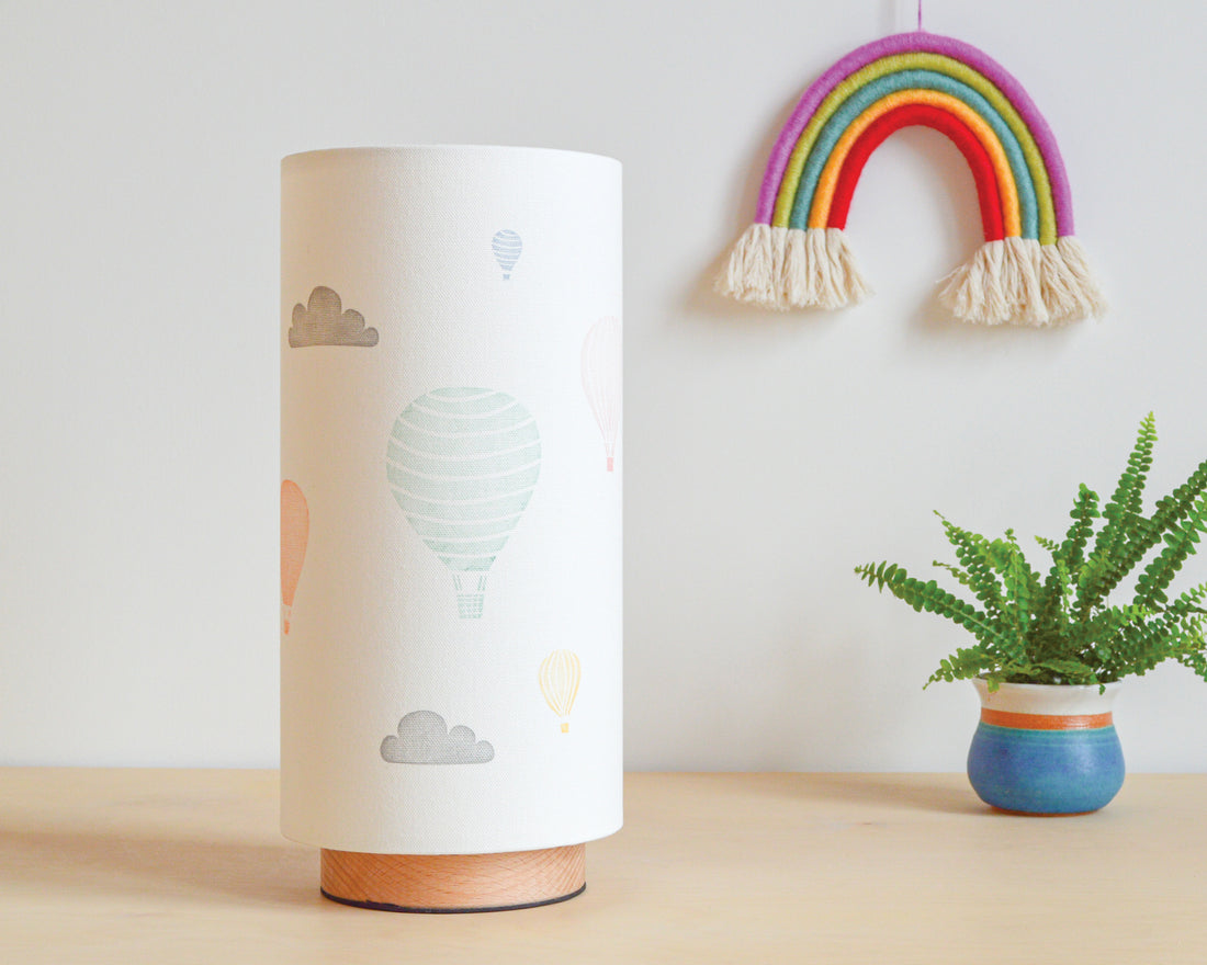 hot air balloon lamp