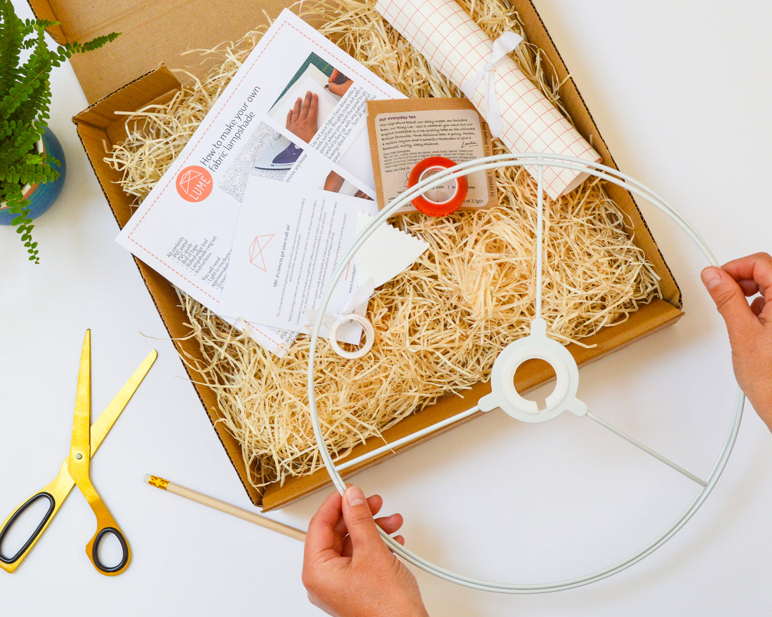 Lampshade Making Craft Kit - Large