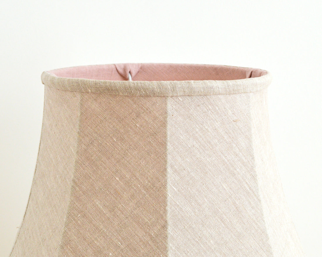 Natural Linen Empire Soft Lampshade