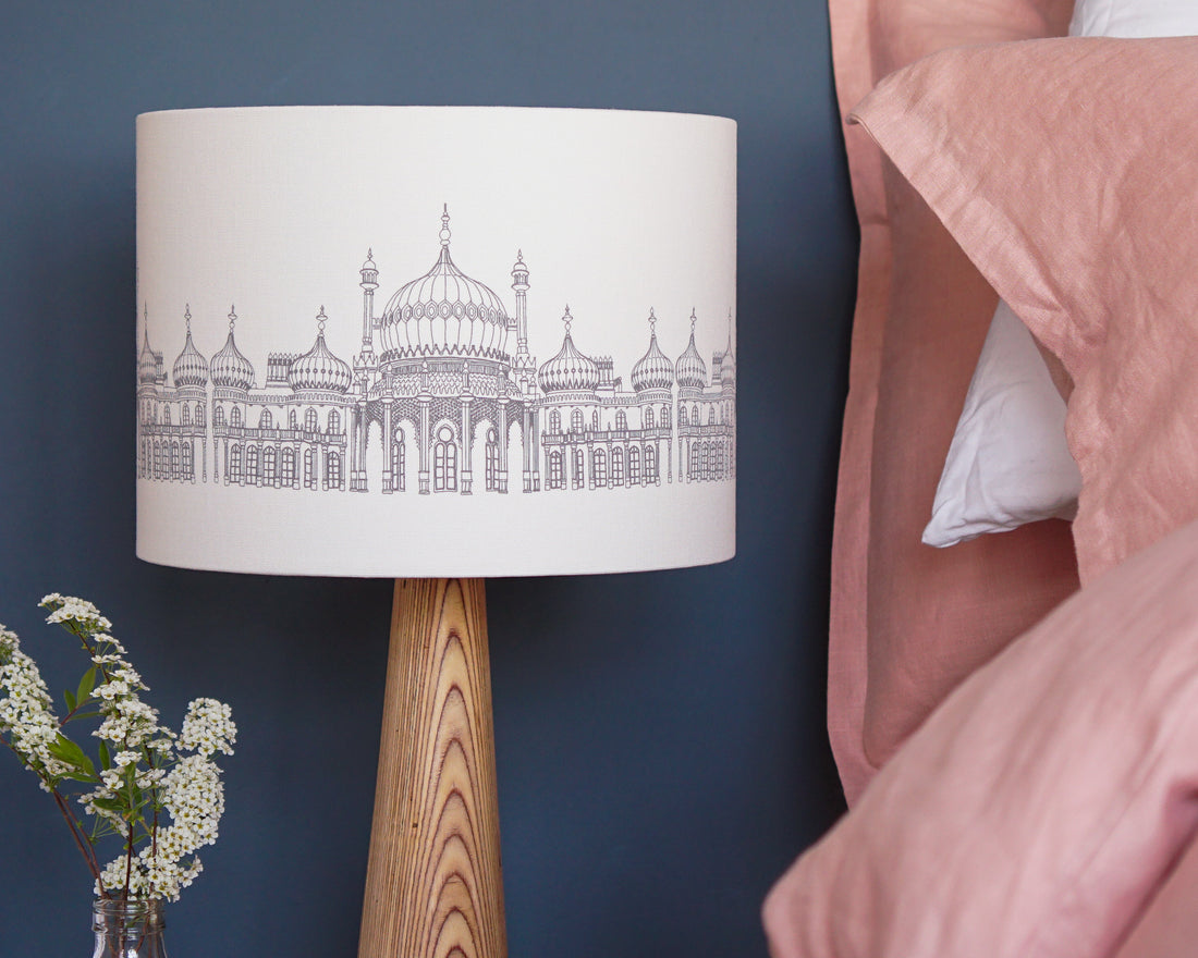 Brighton Pavilion Drum Table Lampshade