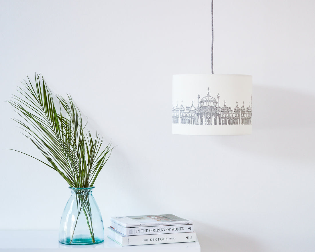 Brighton Pavilion Drum Ceiling Lampshade