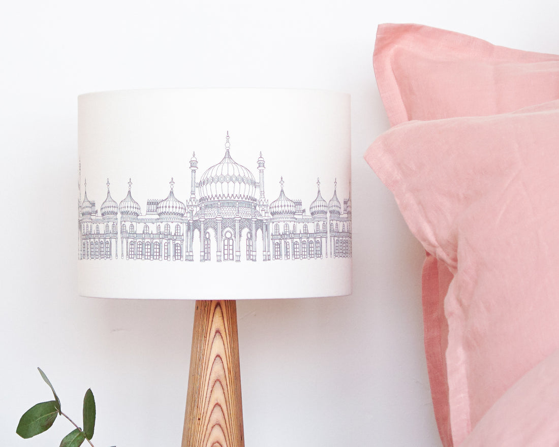 Brighton Pavilion Drum Table Lampshade