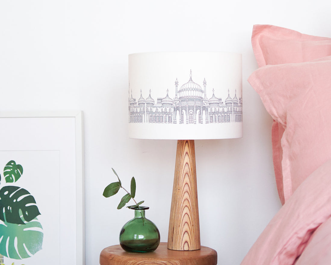 Brighton Pavilion Drum Table Lampshade