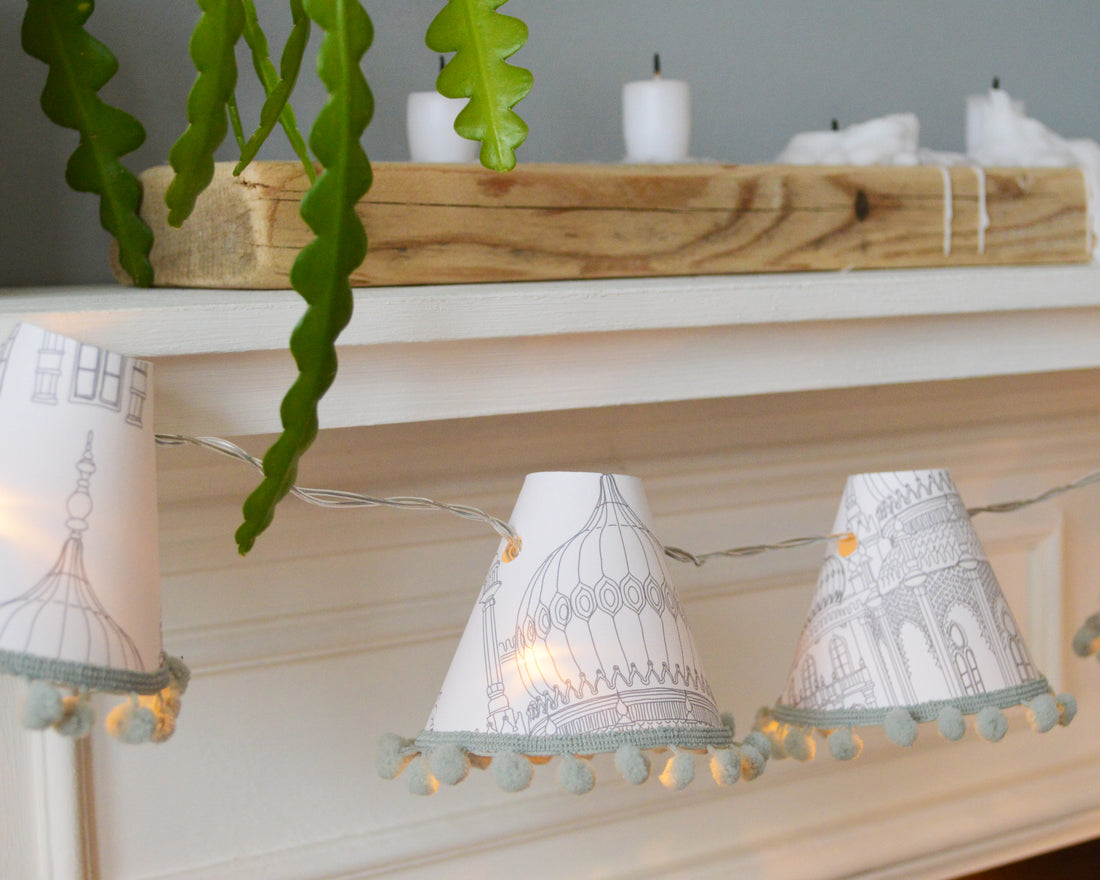 Brighton Pavilion Grey Fairy Lights