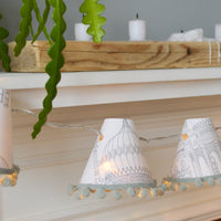 Brighton Pavilion Grey Fairy Lights