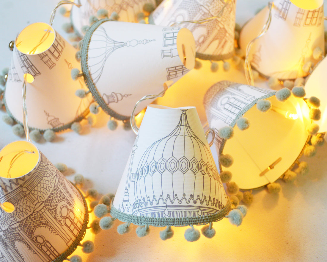 Brighton Pavilion Grey Fairy Lights