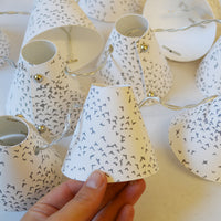 Starlings Bird Grey Fairy Lights