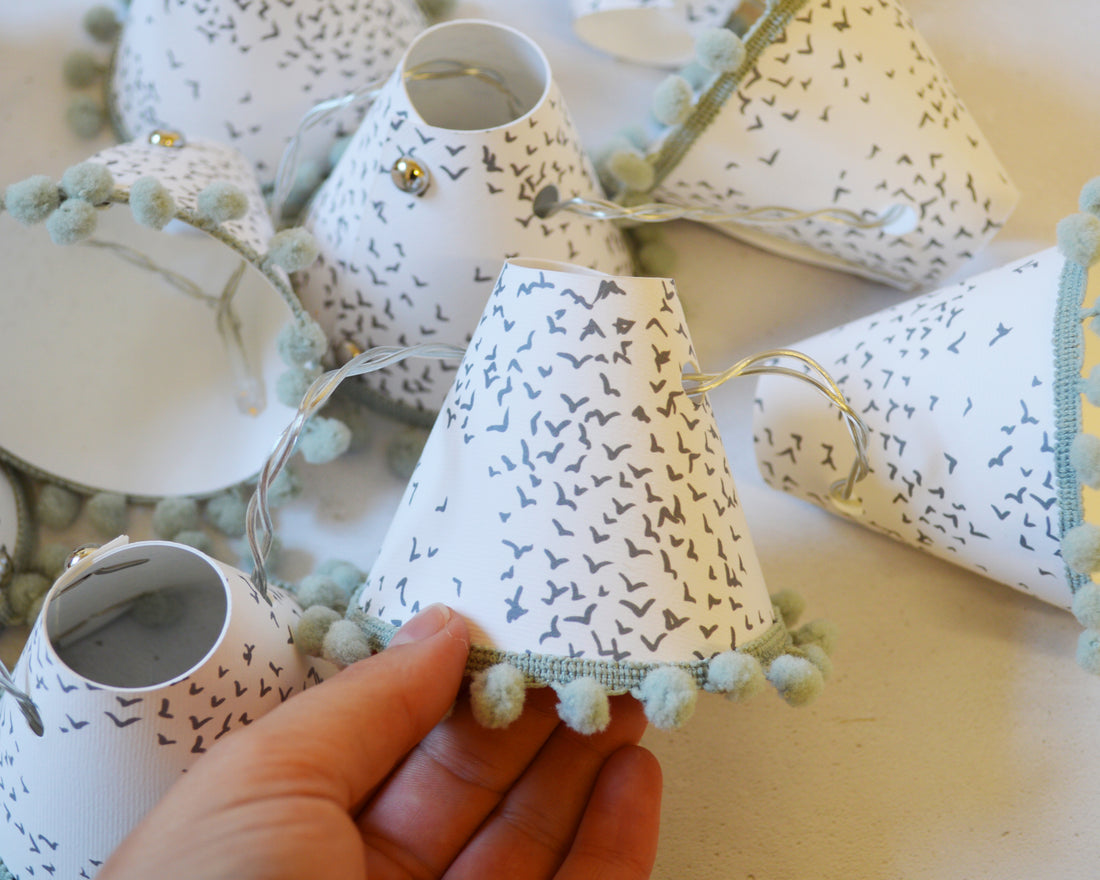 Starlings Bird Grey Fairy Lights