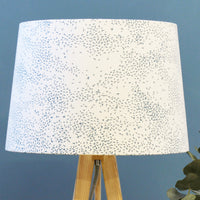 Starlings Teal Bird Tapered Lampshade