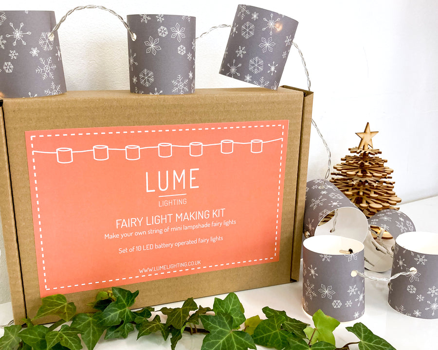 Christmas Fairy Light Making Kit with Paper