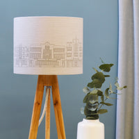 Grey Illustrative Table Lamp