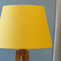 Large Mustard Floor Lamp