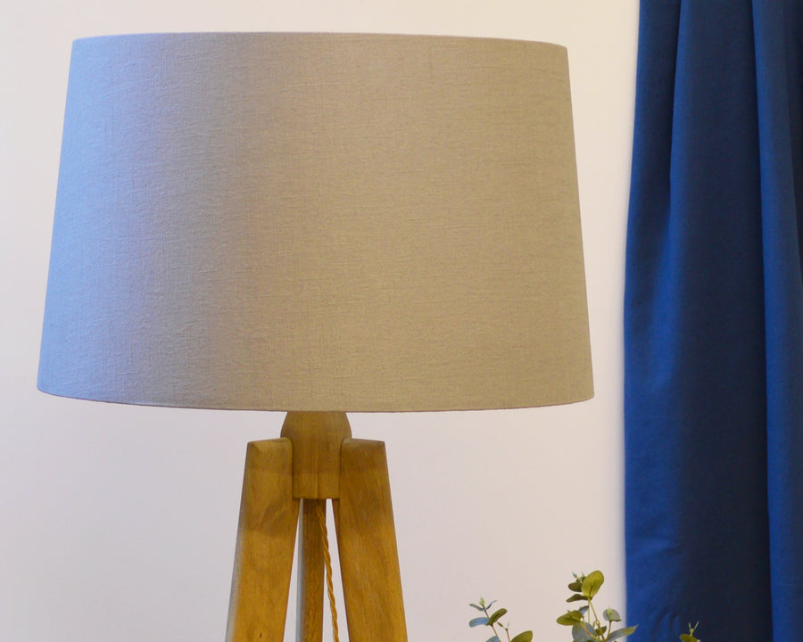 Grey Tapered Table Lamp
