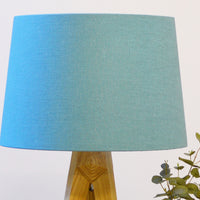 Teal Tapered Lampshade