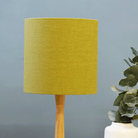 Green Fabric Drum Table Lampshade