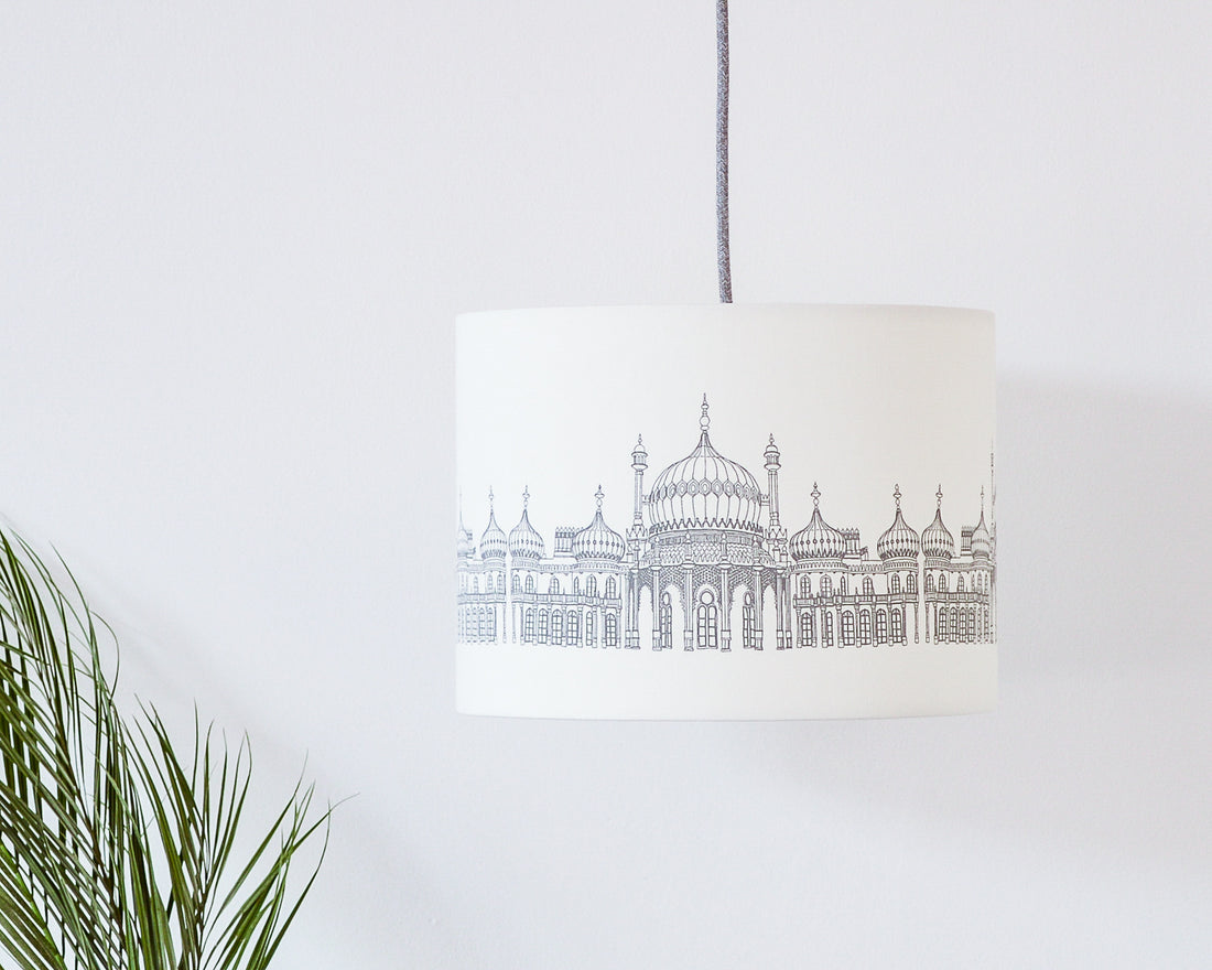 Brighton Pavilion Drum Ceiling Lampshade