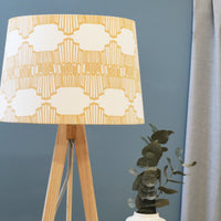 Yellow Tapered Table Lamp Shade